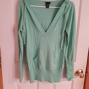 Teal hoodie